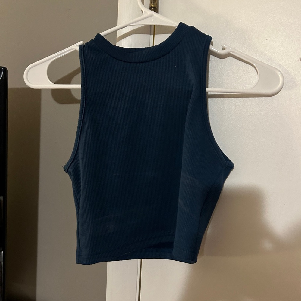 blue tank